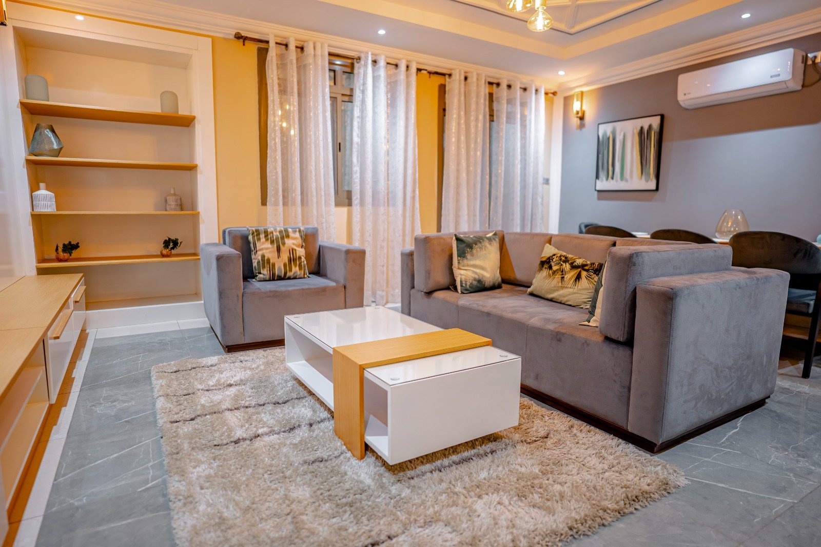 Appartement meublé à louer à Makepe saint Tropez ; Douala