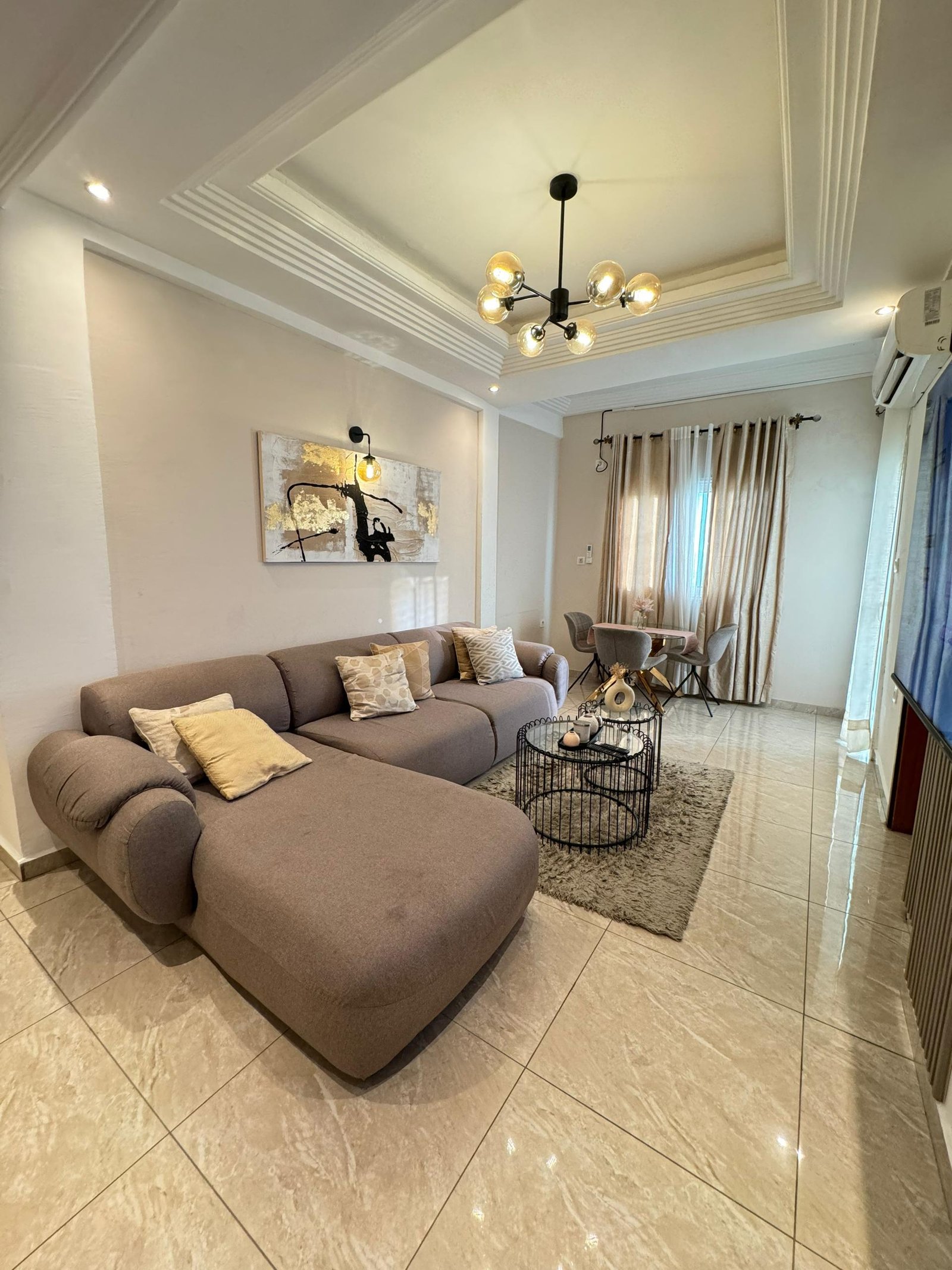 Appartement meublé à louer, Bonapriso, Douala 
