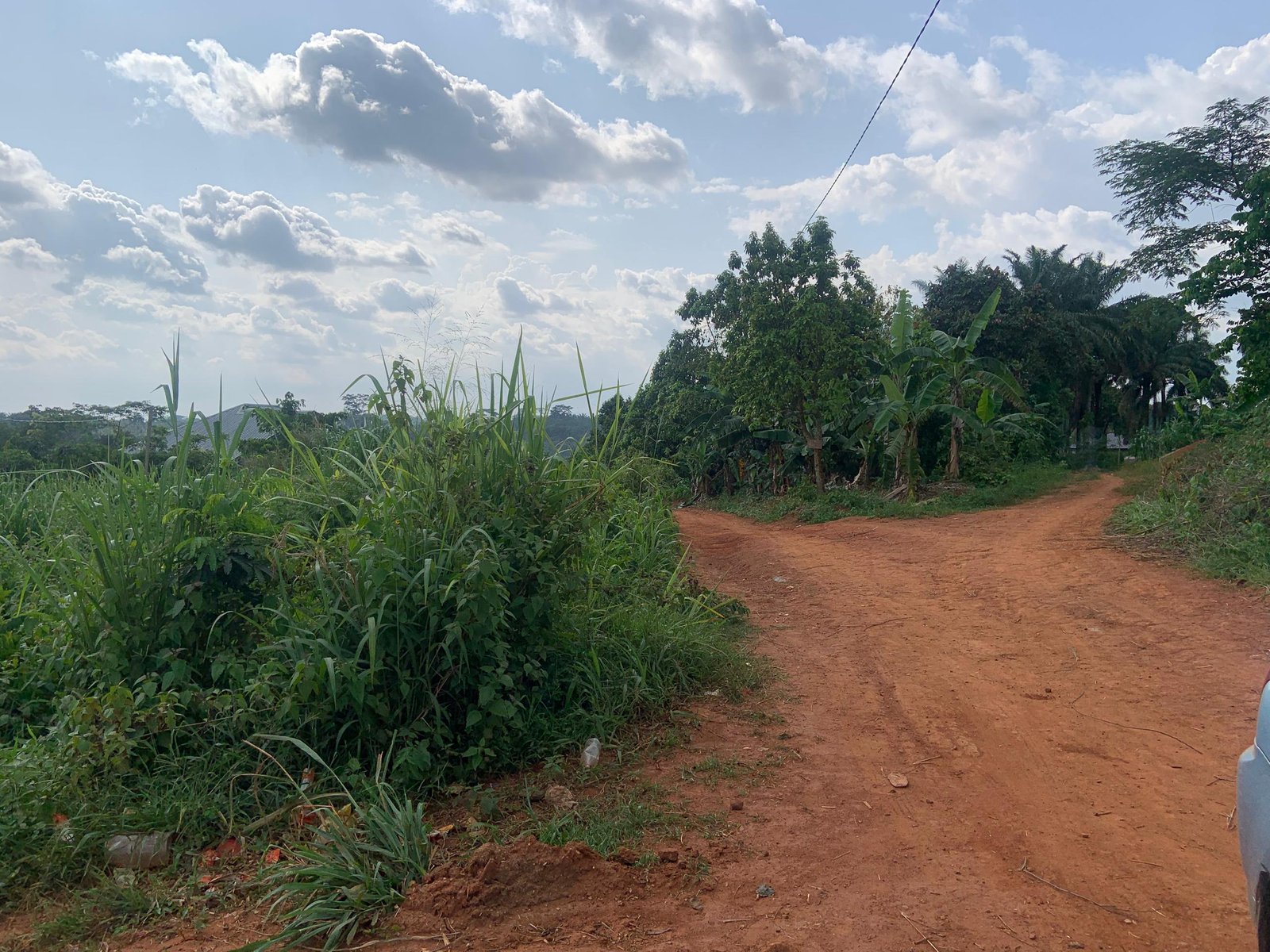 Terrain titré avec bâtisse à vendre, Manassa, Yaoundé 