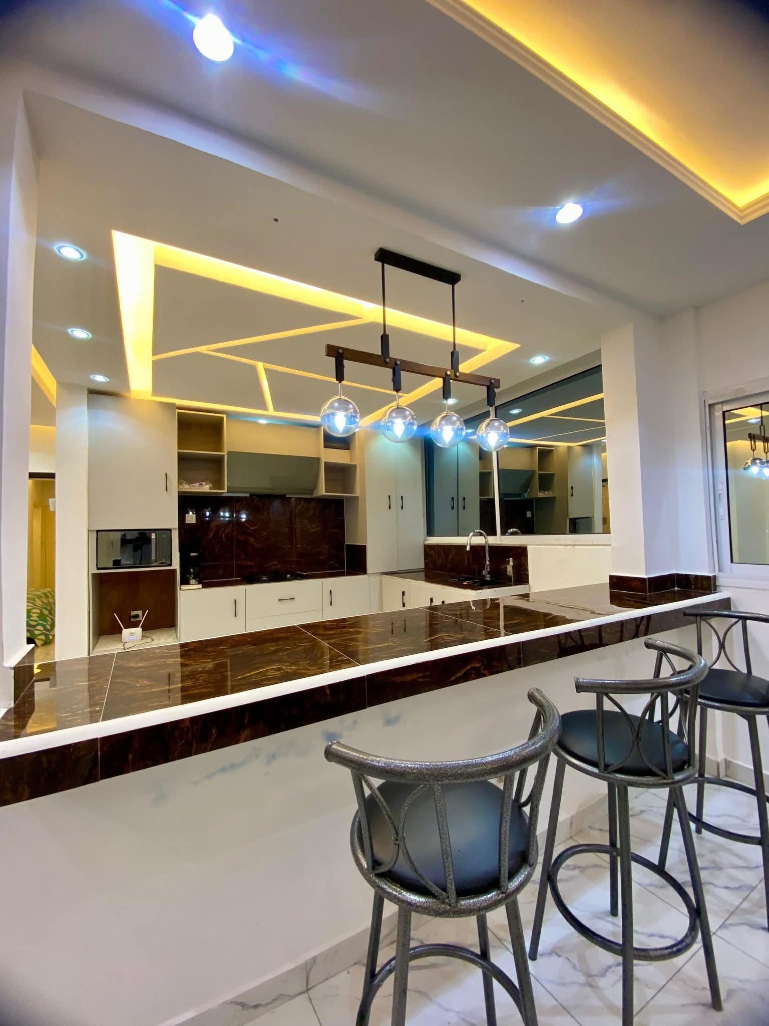Appartement meublé à louer, Bonapriso, Douala 