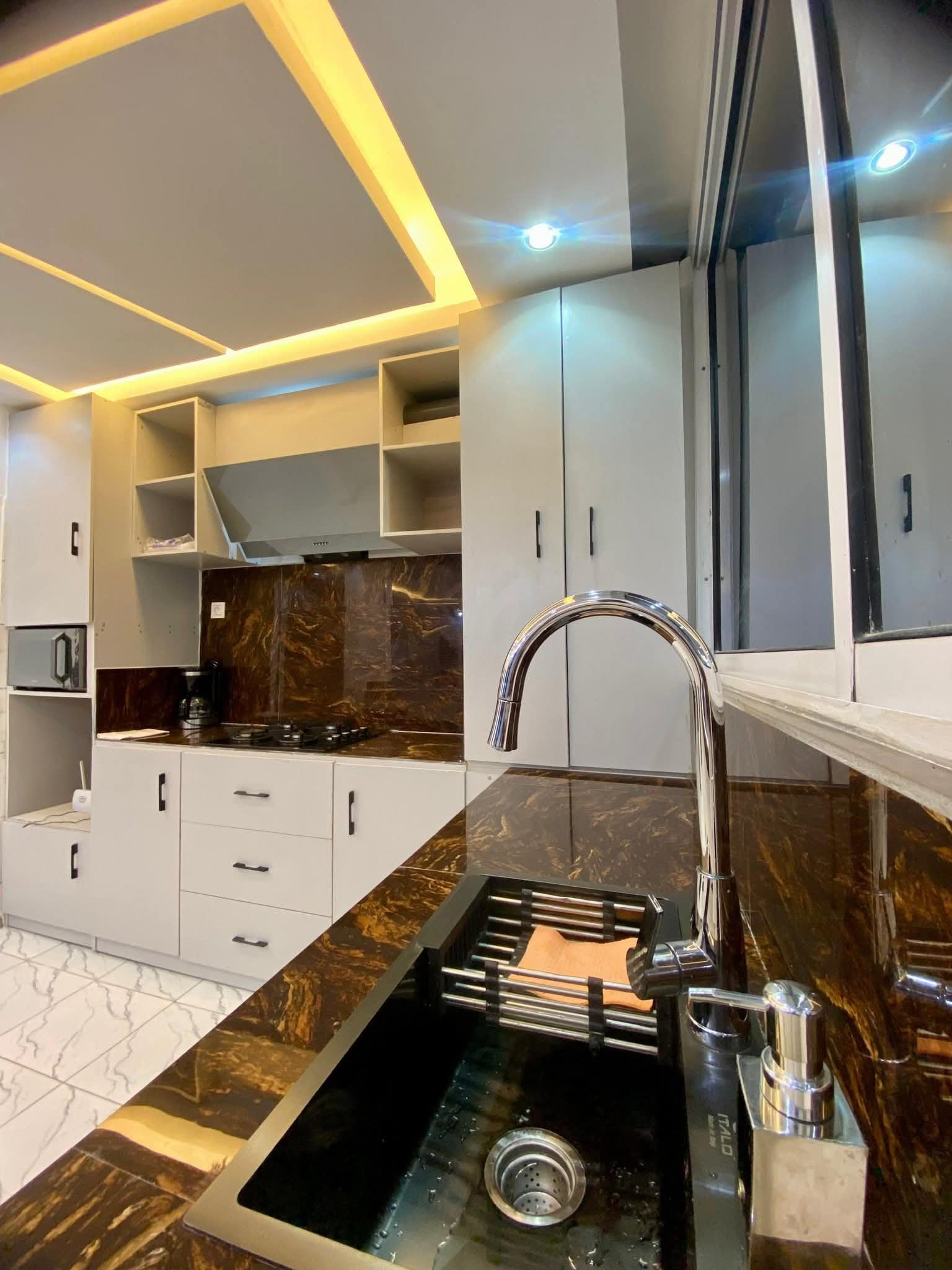 Appartement meublé à louer, Bonapriso, Douala 