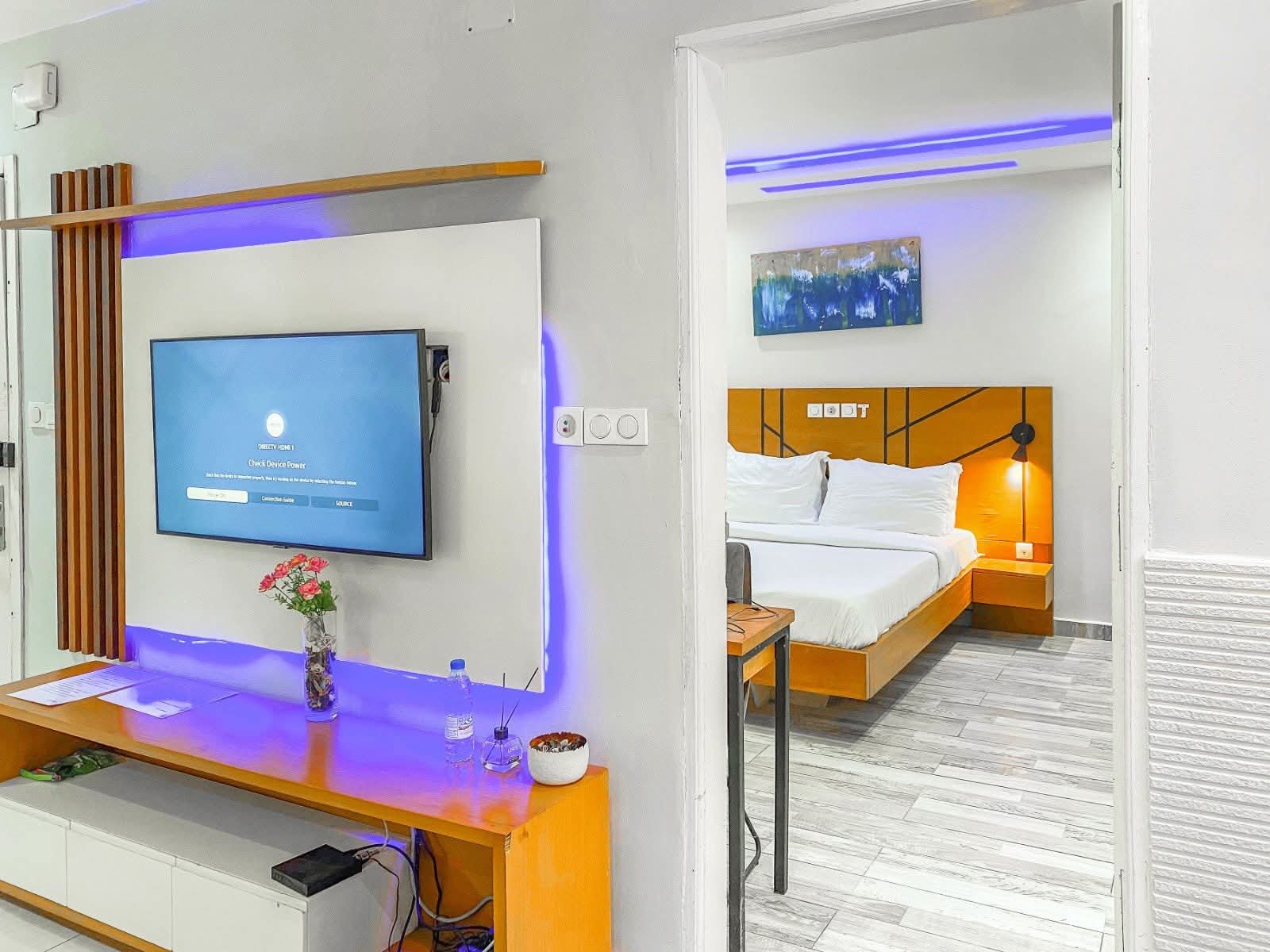 Studio meublé à louer, Bonapriso, Douala  