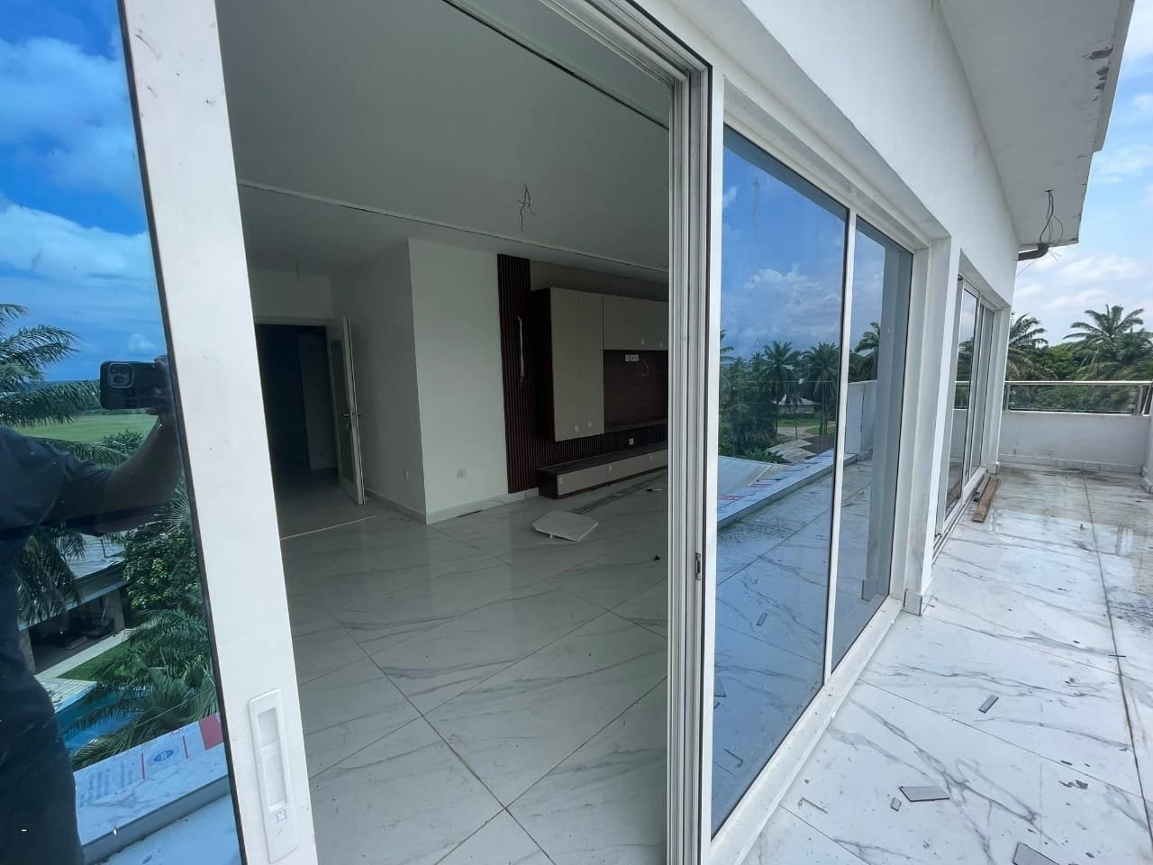 Penthouse à louer, Bonapriso, Douala 