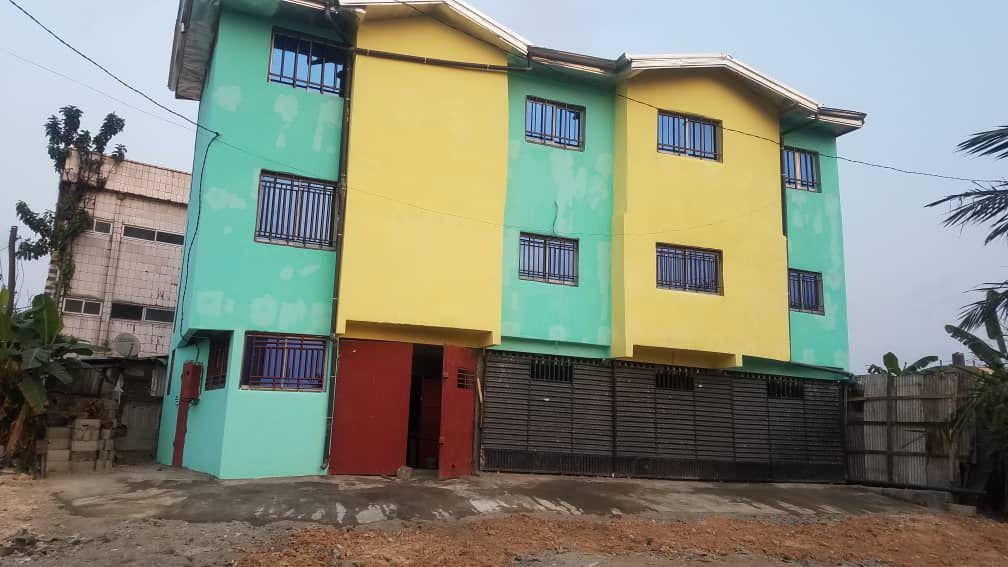 Immeuble Commercial R+2 avec revenue de 375,000 fcfa/mois a vendre en plein marche dakar a Douala